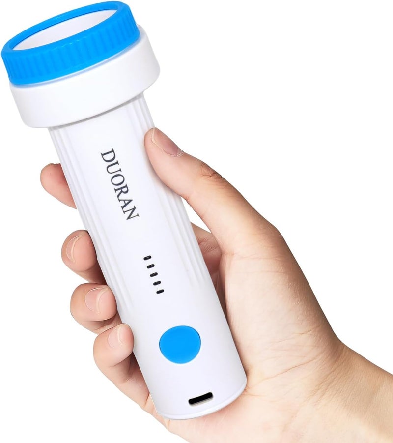 DUORAN Cordless Electric Vacuum Pump for Vacuum Storage Bags Travel Air Pump, Portable USB Rechargeable Seal & Compression Bag Pump for Clothes, Blankets & Bedding (Storage Bags Not Included) - Image 1